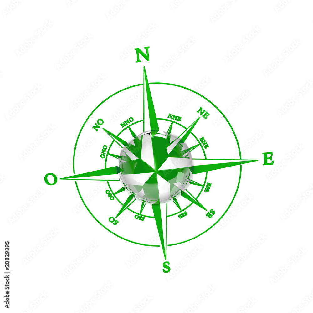 ROSE DES VENTS-VERTE ROSE DES VENTS-VERTE