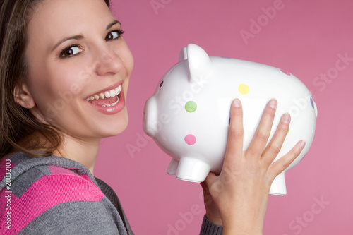 Piggy Bank Girl photo