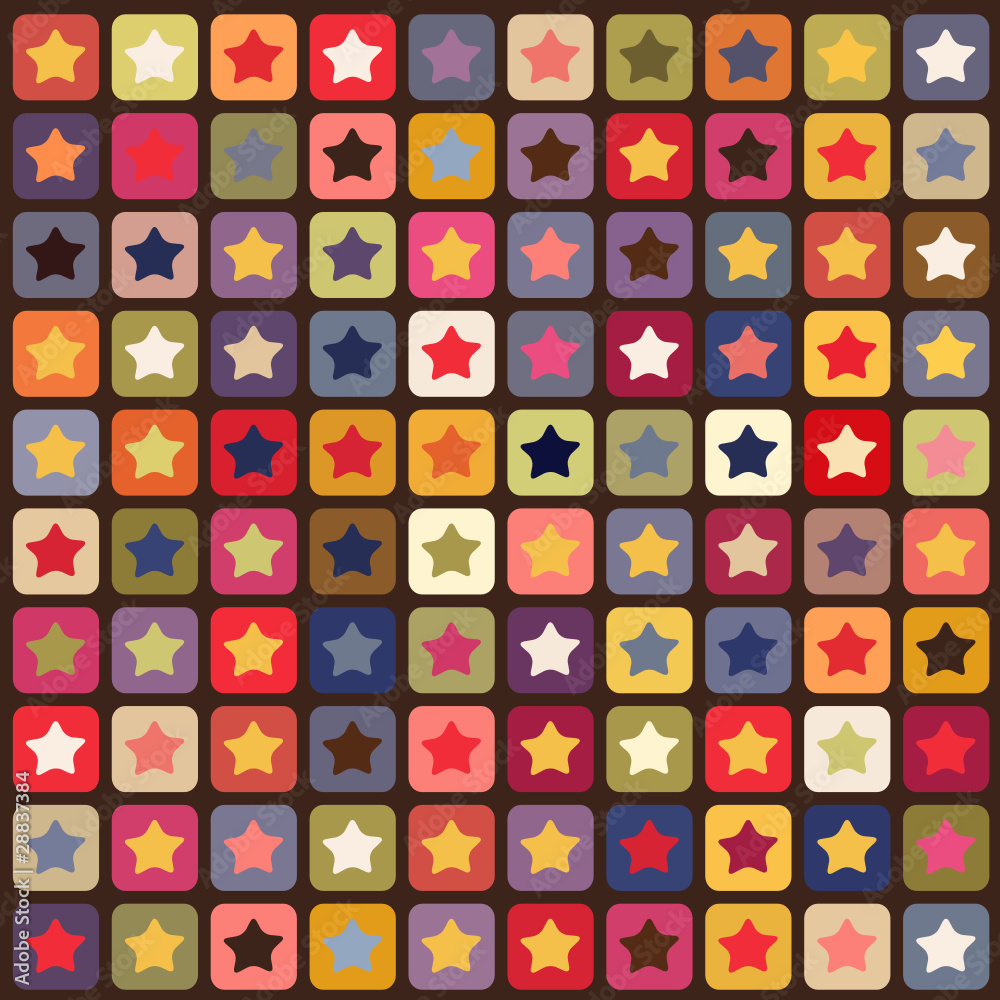 Seamless stars colorful pattern Seamless stars colorful pattern