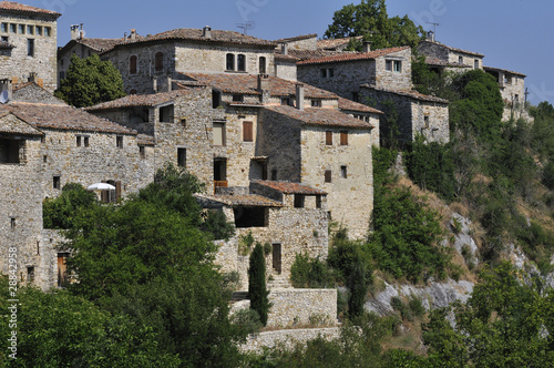 Mountain village in Provence,France. © allevad