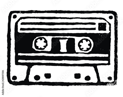 Audio Cassette Stamp