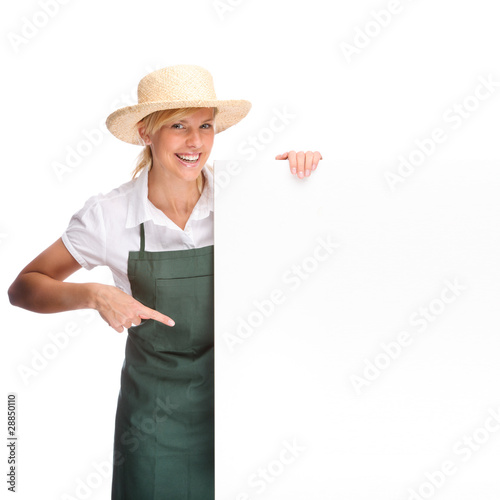 Young gardener photo