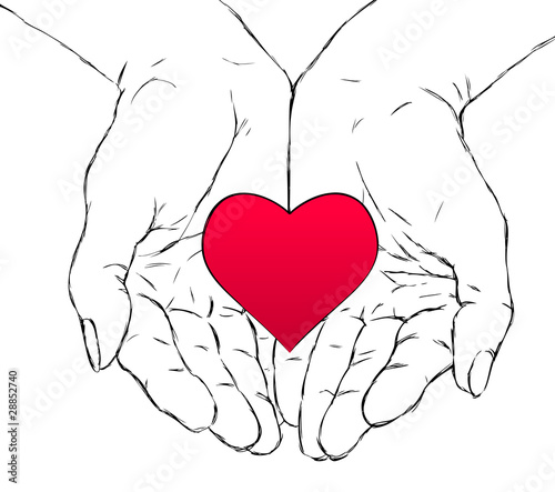 hands and heart
