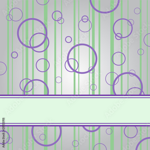 purple ring on the gray background