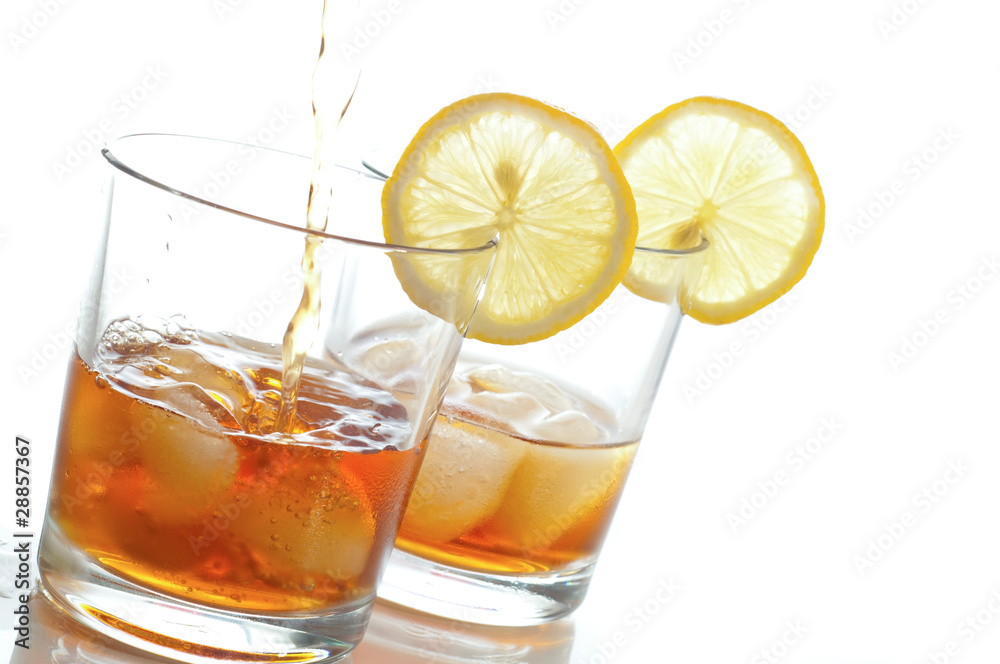 Ice tea with lemon Ice tea with lemon