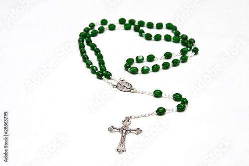 Catholic Rosary beads photo