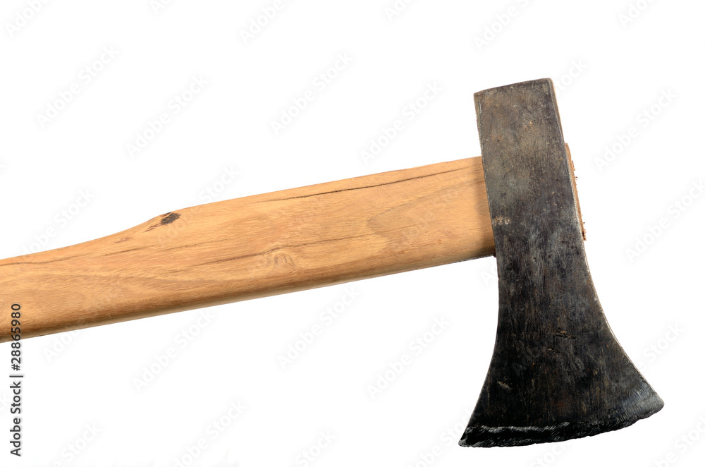 Axe isolated on a white background