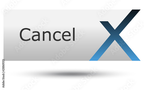 Symbole vectoriel croix annulation 28