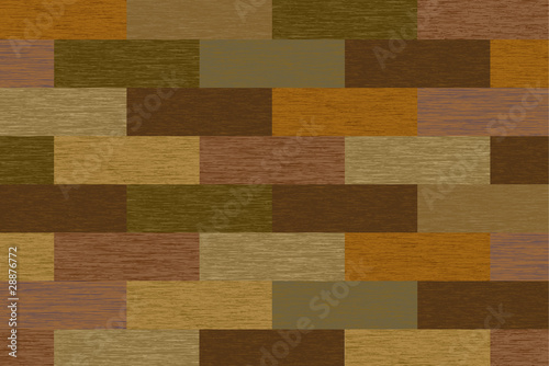 Abstract wood blocks