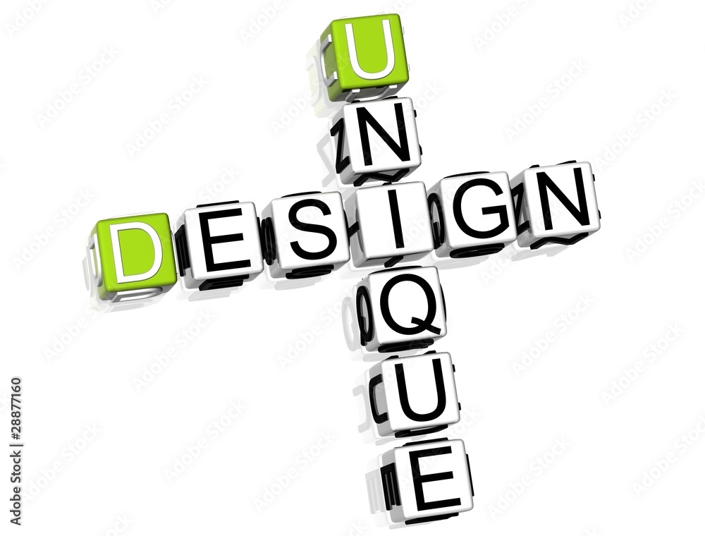 Uniqe design Crossword Uniqe design Crossword
