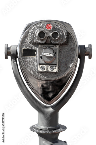 Coin-operated binoculars
