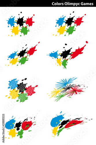 colors olimpyc games