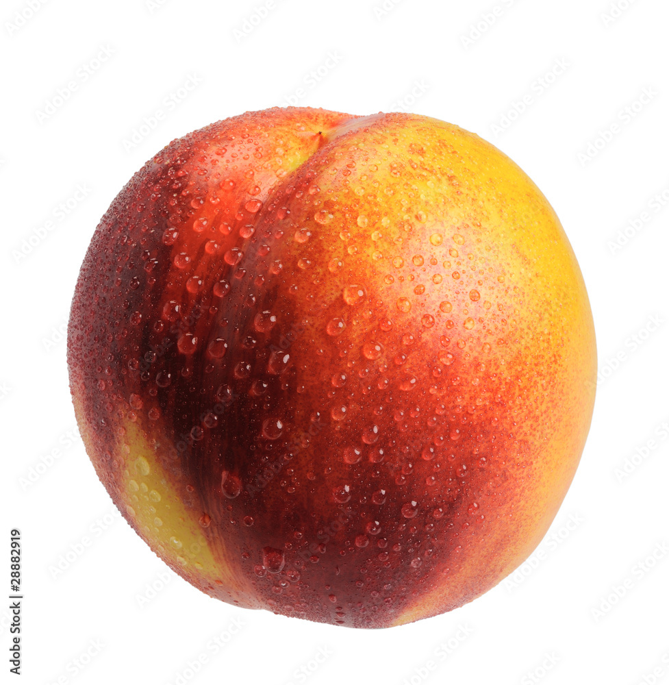 Nectarine, isolated Nectarine, isolated