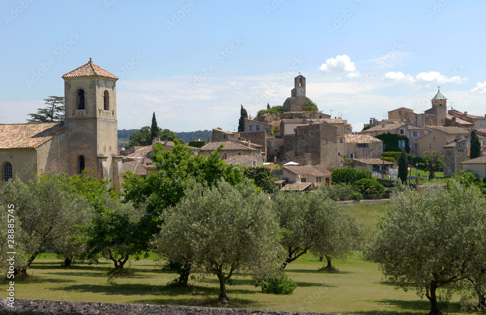 Fototapeta premium Lourmarin (luberon, prowansja)