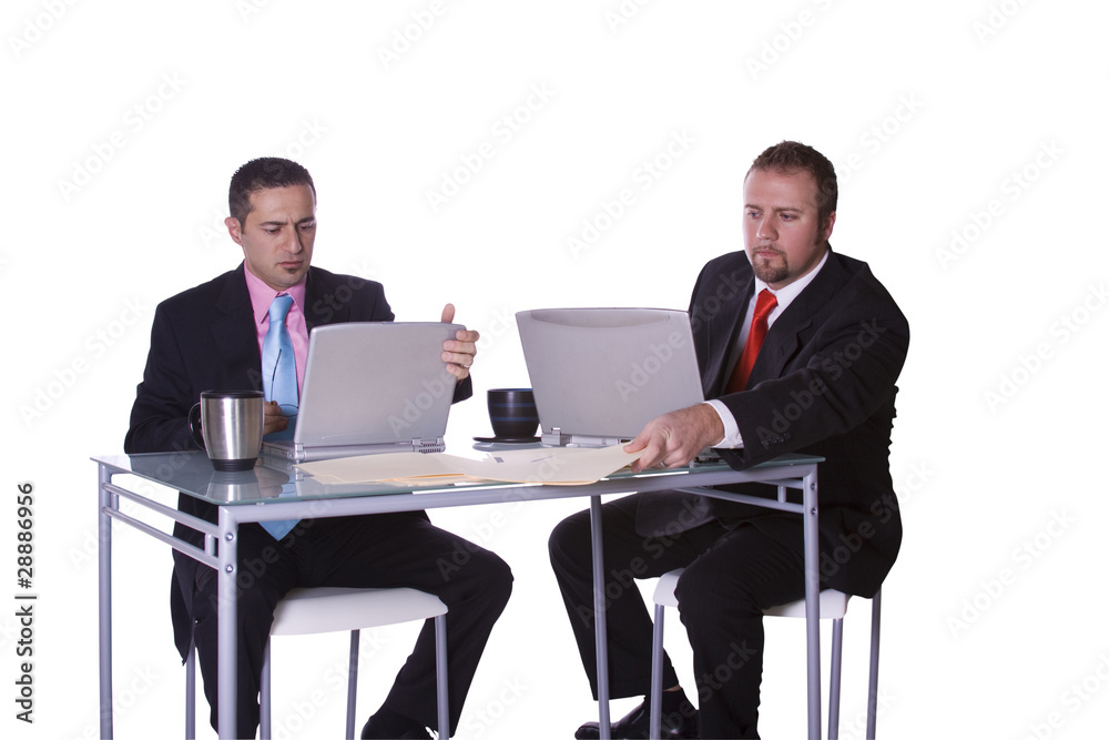 Businessmen Working Together Businessmen Working Together