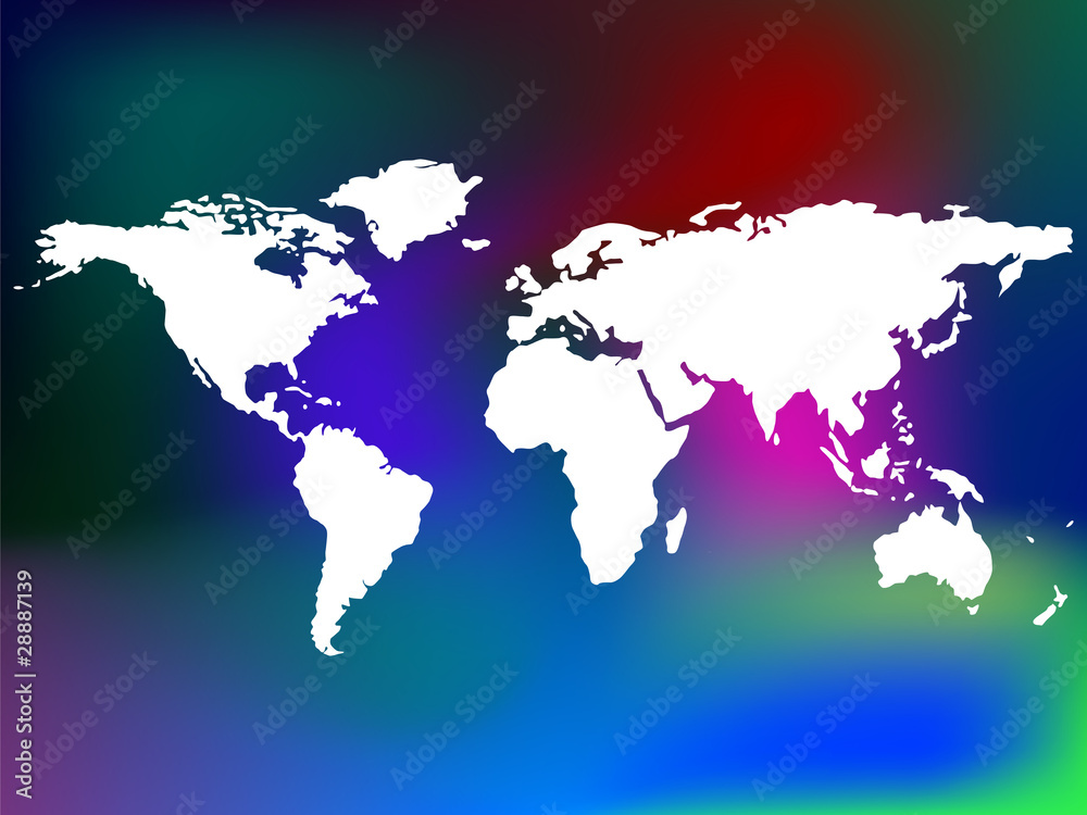 unique abstract background and world map unique abstract background and world map