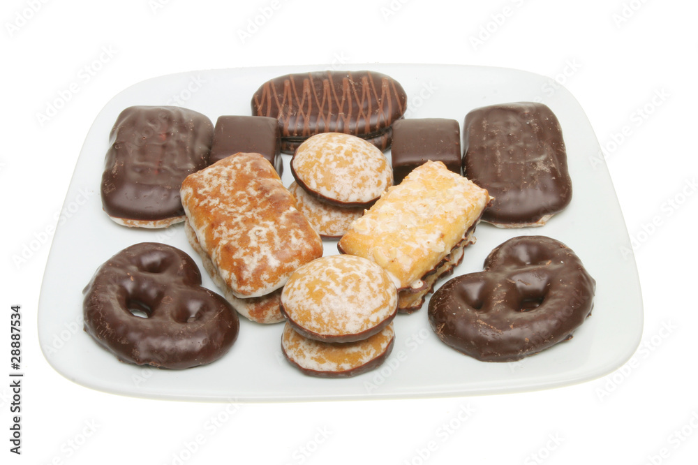 Selection of biscuits Selection of biscuits