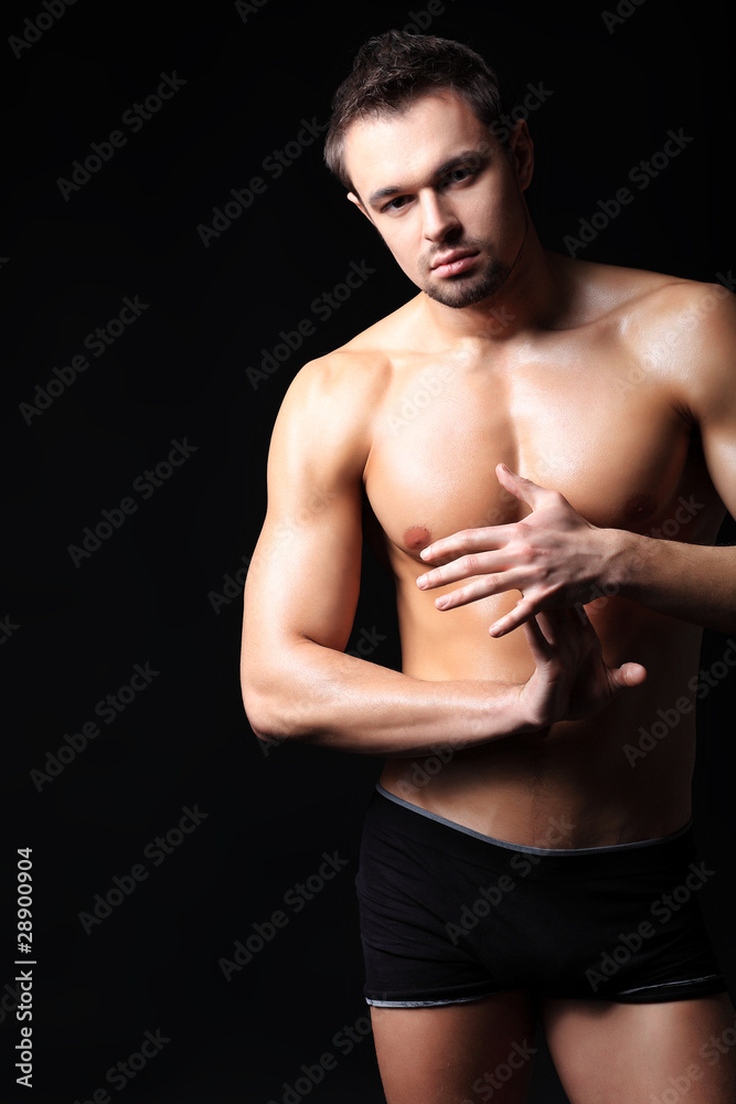 muscular man muscular man