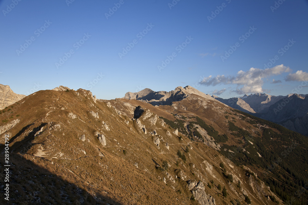 Berge der Alpen