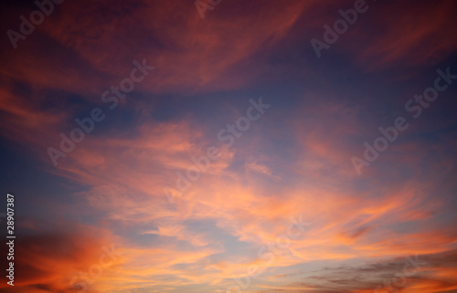 Cloudscape with red color © Michalis Palis