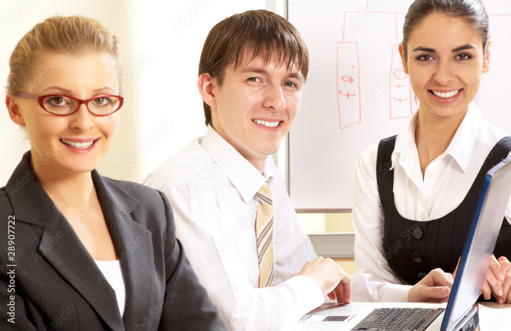 Fototapeta premium Business people