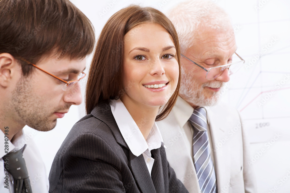 Modern business people Modern business people