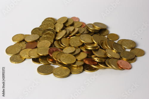 Bilde på lerret Euro Cent  Mintages