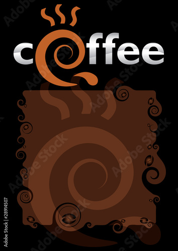 template for the coffee menu