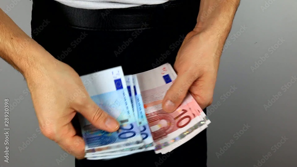 les euros dans la poche