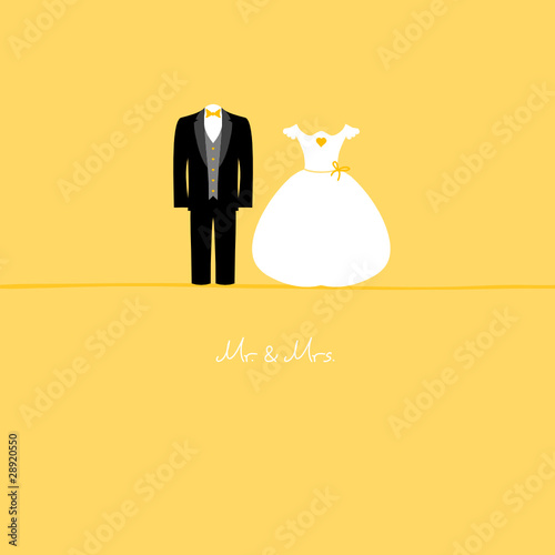Bridal Couple Mr. & Mrs. Gold