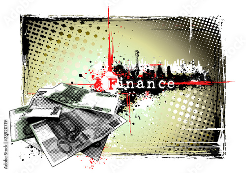 poster of finace