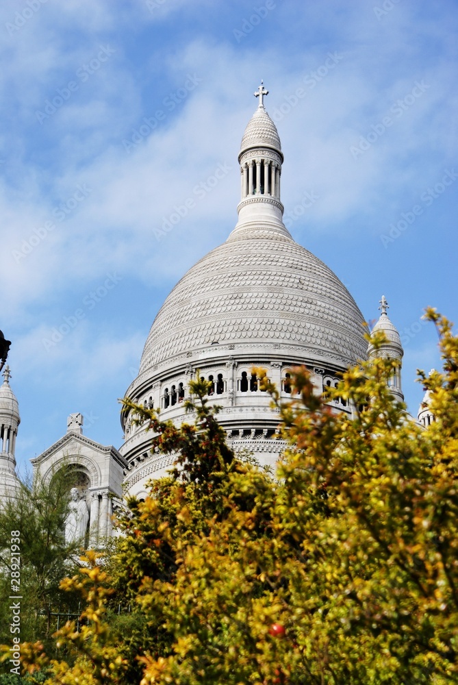 La basilique du sacré coeur Montmartre