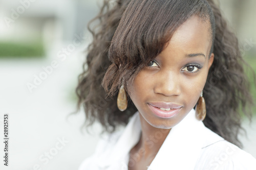 Headshot of an African American female