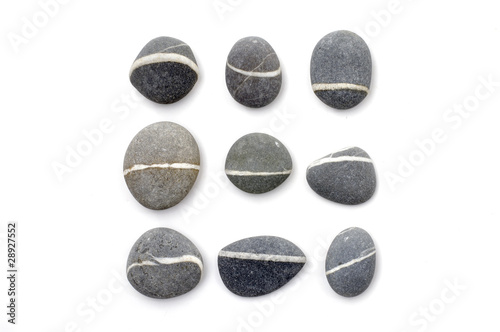 Natural grey stones collection
