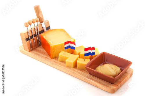 Bilde på lerret Dutch cheese snack