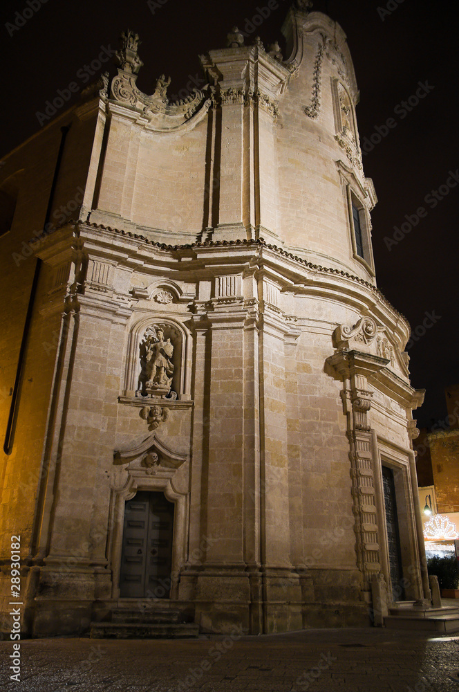 Purgatory Church. Matera. Basilicata.