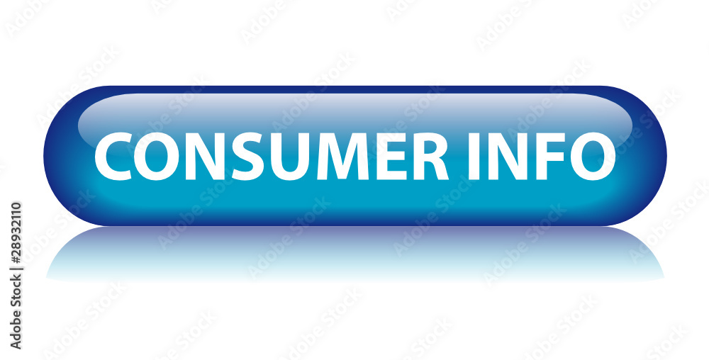 CONSUMER INFO web button (access help support FAQ) CONSUMER INFO web button (access help support FAQ)