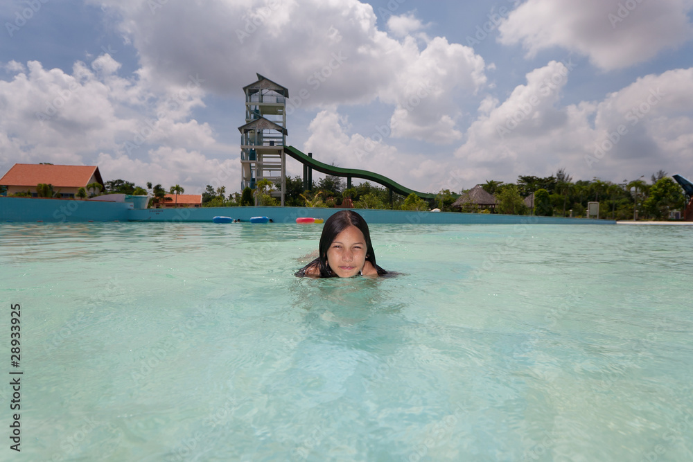 Obraz premium Schwimmbad