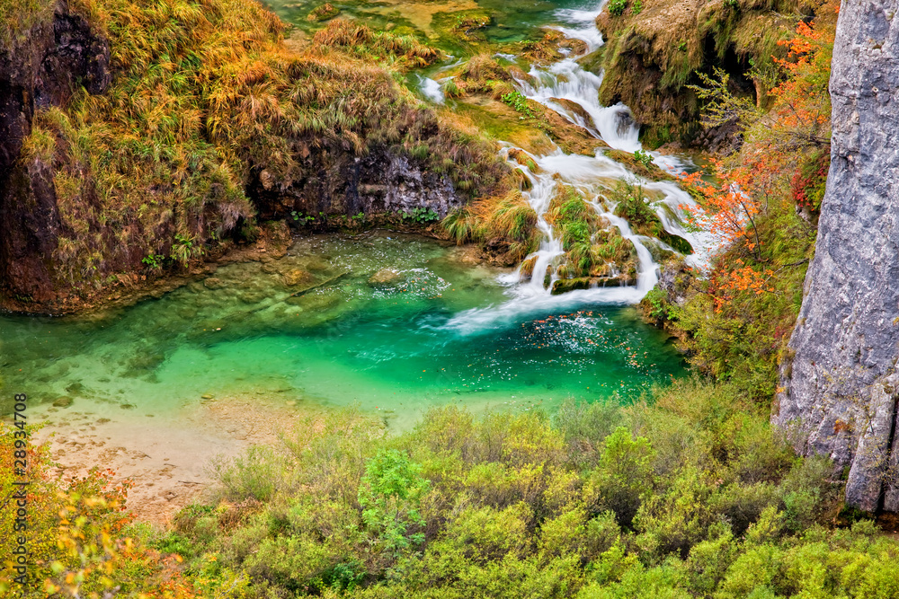 Naklejka premium Mountain Stream