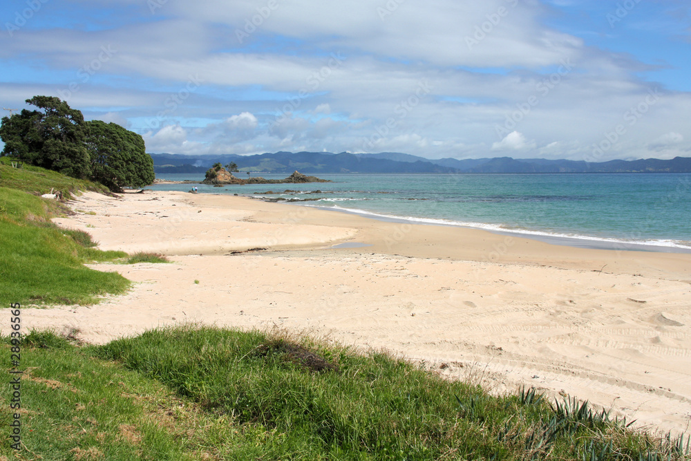 Coromandel - beach in New Zealand