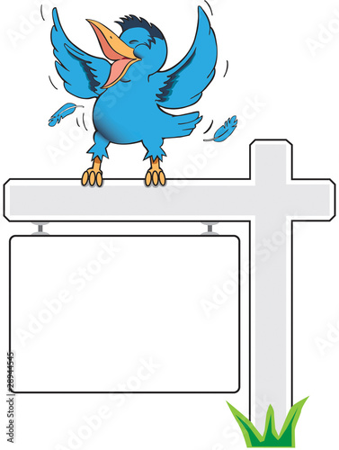 Bluebird of happiness
