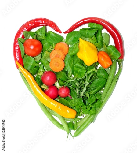 Herz, Gemüse