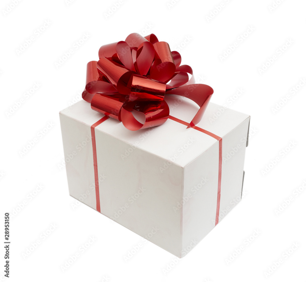 Fototapeta premium Gift isolated on white background