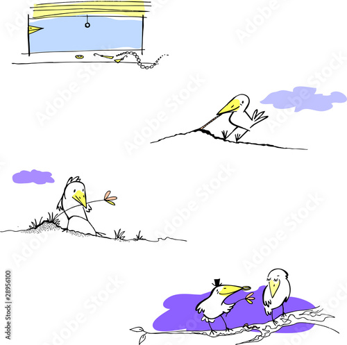 Engagement comic