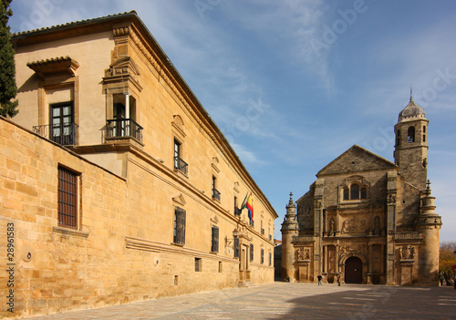 Vista de la plaza Vazquez de Molina, Ubeda
