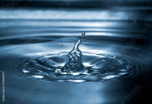 incident drop on water level