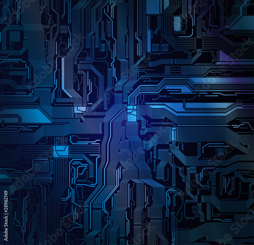 Detailed circuit pattern vector. Eps10