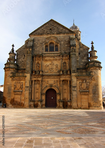 Fachada de la Capilla Sacra, Ubeda, Jaén.
