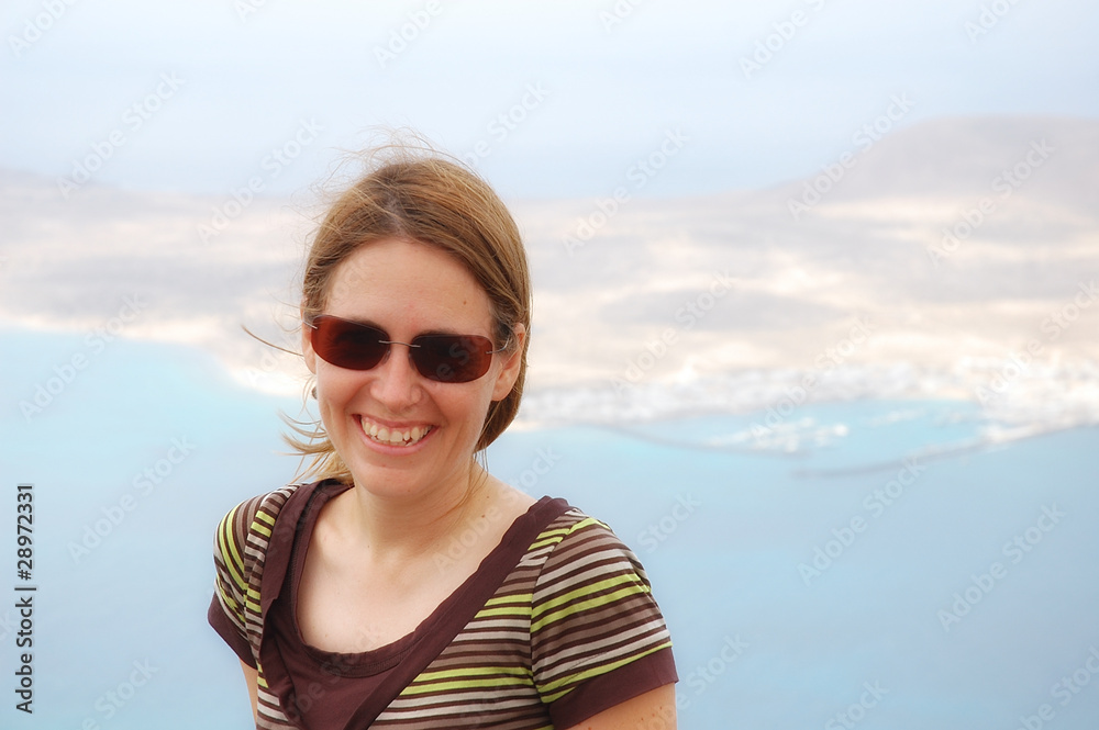 Woman in Lanzarote Woman in Lanzarote