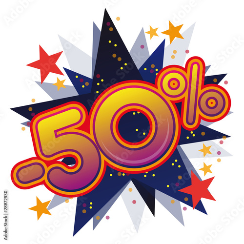 Soldes promotions remises prix vente commerce promo 50%